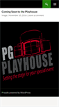 Mobile Screenshot of pgplayhouse.ca